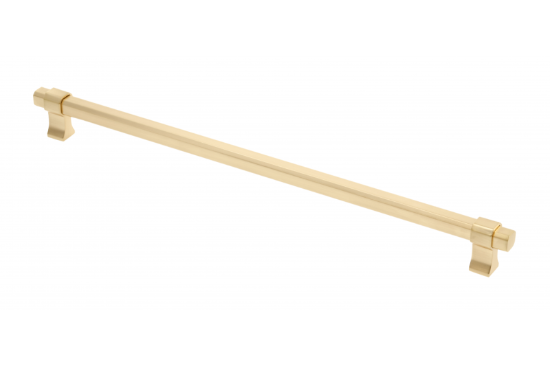 Manija de muebles GTV IMPERIAL, C=320 mm, L=354 mm, ZnAl, oro cepillado