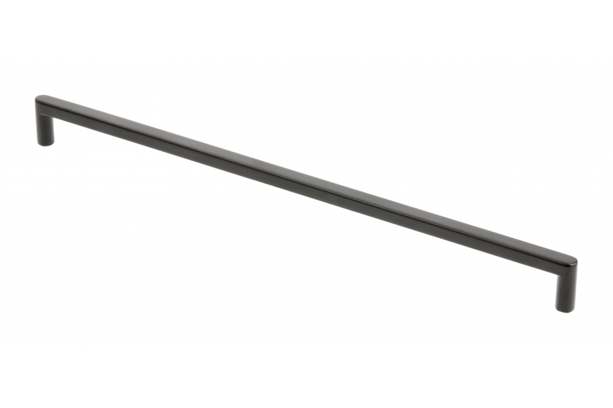 Manija de muebles GTV NYXA, C=320 mm, L=330 mm, ZnAl, negro mate - Productafbeelding