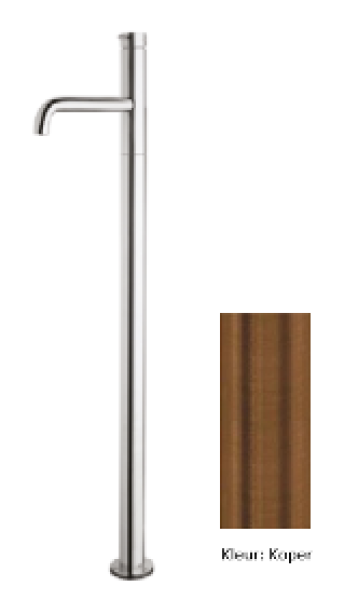 Waterevolution Flow grifo de bañera independiente cobre T134CPE