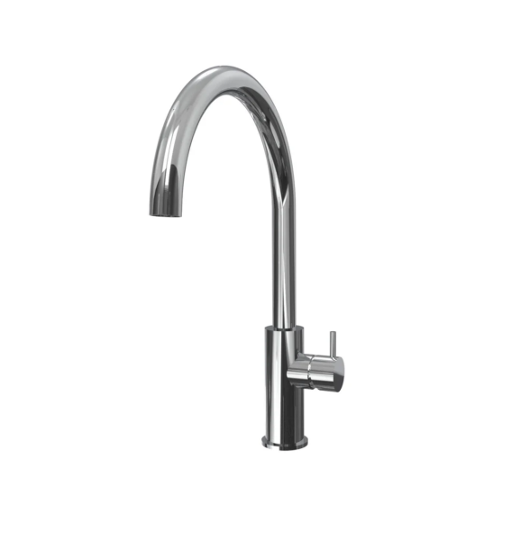 Waterevolution Flow grifo de cocina con caño giratorio redondo cromo T158U01