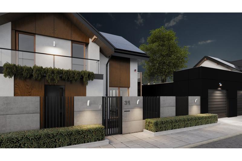 Luminaria solar con detector de movimiento y crepúsculo DAVOS, LED, 1000lm, 4000K, 2000mAh, IP54, blanco