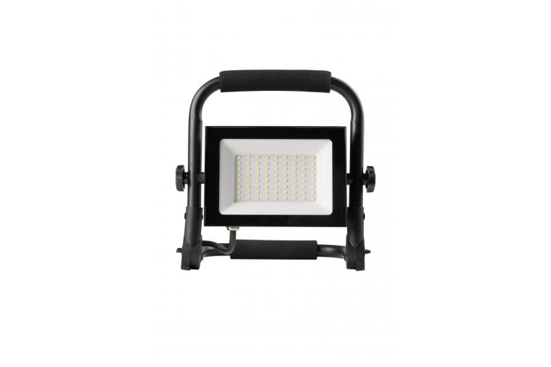 NELI Foco portátil, LED, 50W, 4500lm, 6400K, AC220-240V, IP65, cable de 1,5m