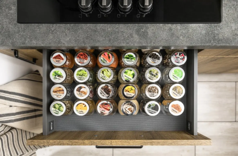 Decor Cutle Alfombra Antideslizante de Cocina 480x5000mm Antracita 1208969949