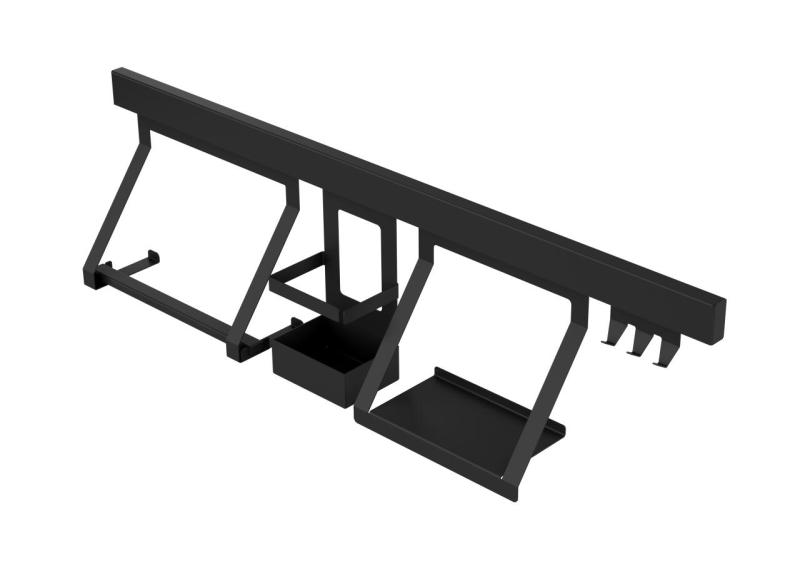 Epka Luxion Rieles de Cocina 80 cm Metal con Fijación Oculta Negro 1208969960