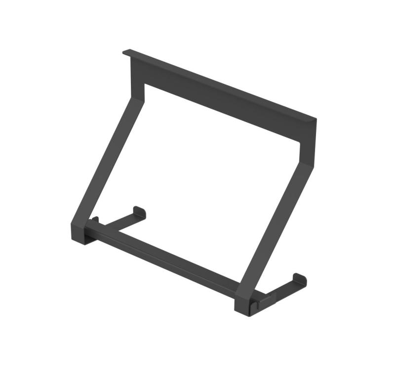 Epka Luxion Juego de Rieles de Cocina 80 cm con Accesorios de Metal con Fijación Oculta Negro 1208969994