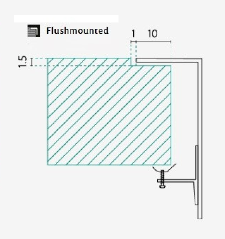 Fregadero Banka IB5040 de acero inoxidable 50 x 40 cm, instalación sobre encimera y empotrada 1208970038.