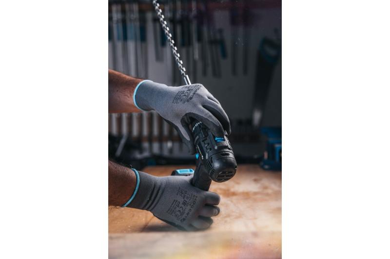 HÖGERT potente destornillador inalámbrico de 18V para madera y metal.