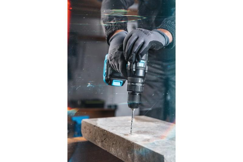 Högert Taladro percutor inalámbrico de 18V para ladrillo, piedra, madera, metal.