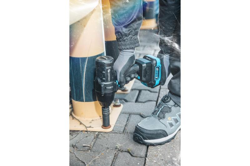Llave de impacto a batería Högert, sin escobillas, 1000 Nm, 18V.