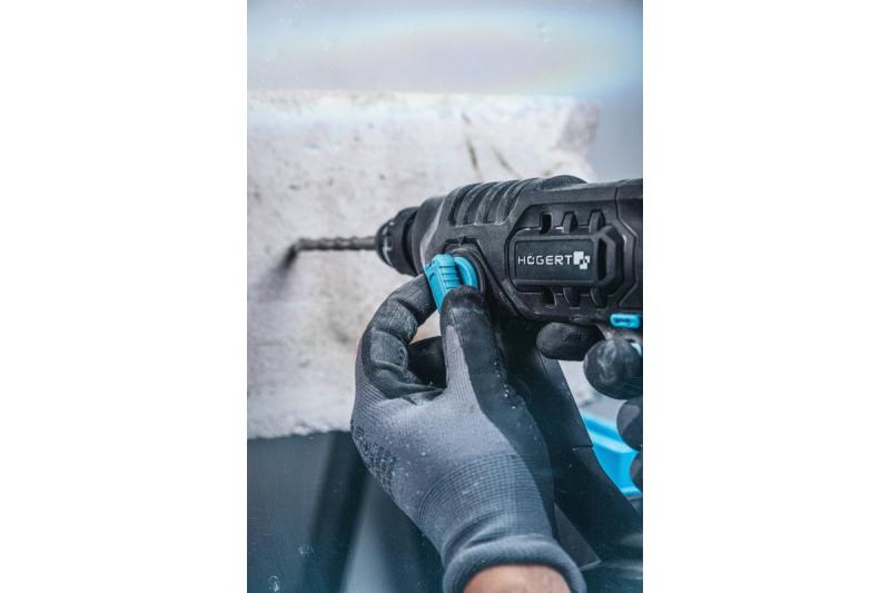 HÖGERT martillo perforador 18V, sin batería, OneAccuSystem.