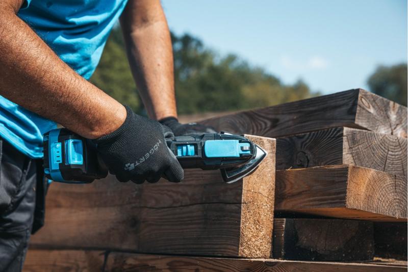 HÖGERT potente herramienta multifuncional inalámbrica, 18V, sin batería.