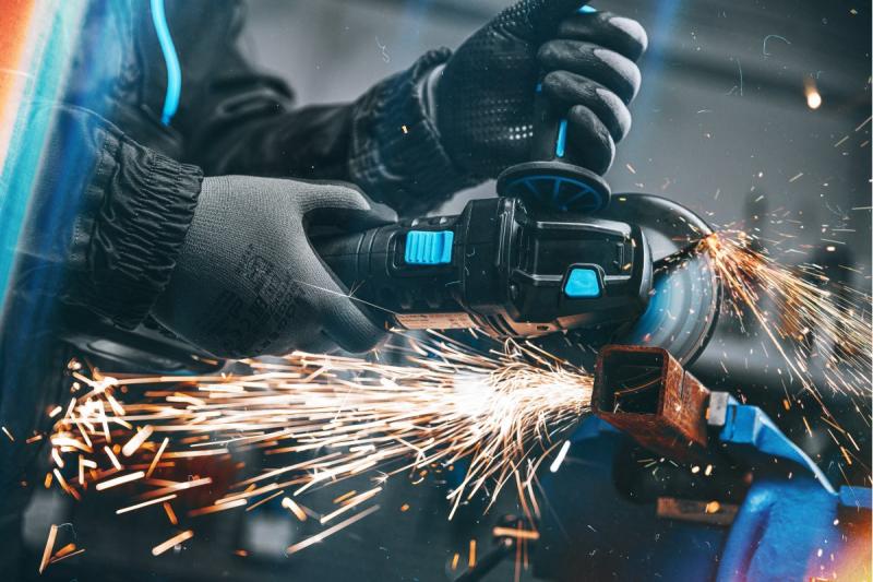 HÖGERT amoladora angular inalámbrica 125MM 18V - sin batería