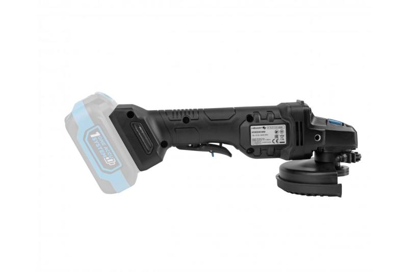 HÖGERT Amoladora angular inalámbrica con interruptor de paleta, 125MM, 18V - sin batería.