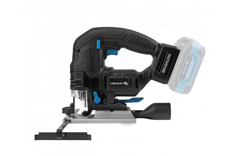 HÖGERT sierra de calar a batería, 18V, mango antivibración - sin batería.