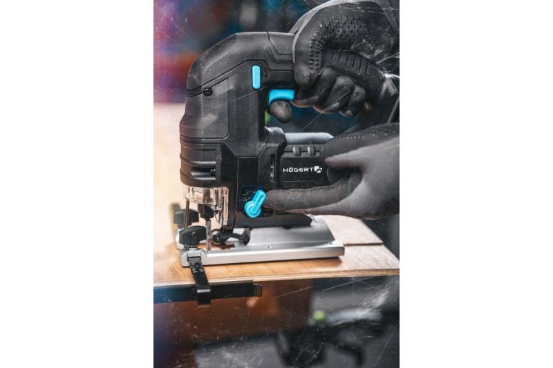 HÖGERT sierra de calar a batería, 18V, mango antivibración - sin batería.