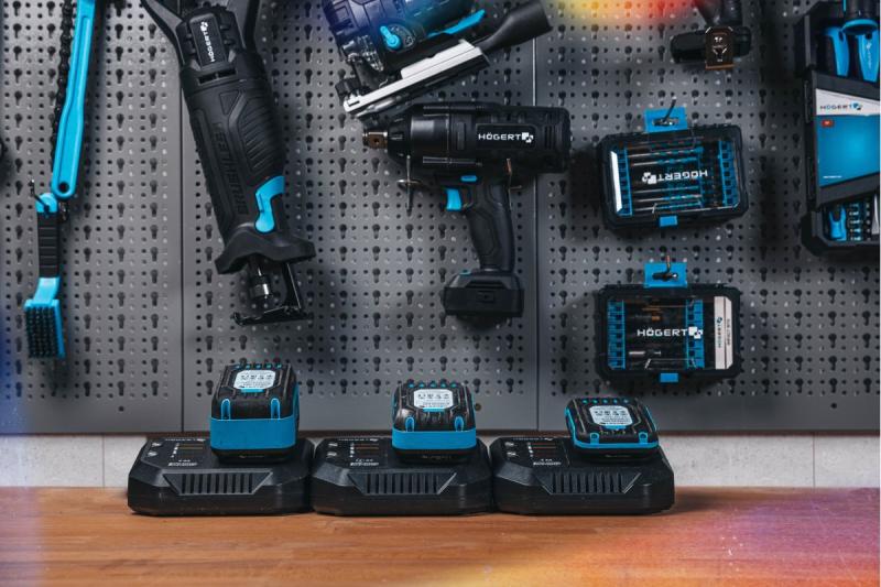 HÖGERT batería recargable 2 Ah 18 V