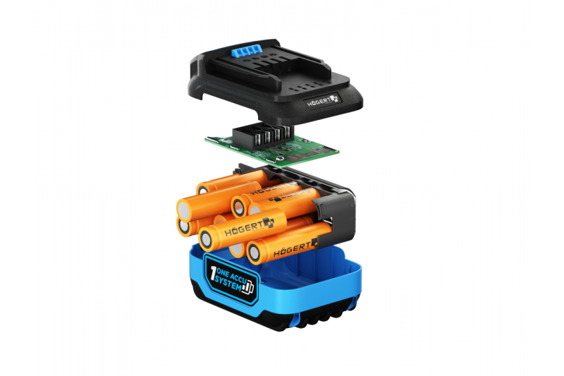 HÖGERT batería recargable 4.0 Ah 18 V