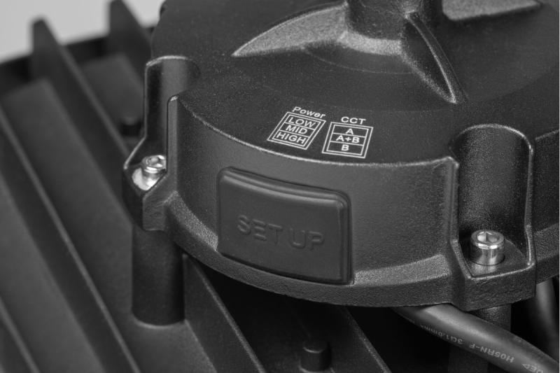 Luminaria de alta bahía ATLANTA, LED, 150W-120W-90W, 150lm/W, CCT, AC100-240V, IP65