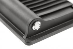 Luz de inundación solar LUMOS II, LED, 2000lm, 6400K, 2600mAh reemplazable, IP65, negro