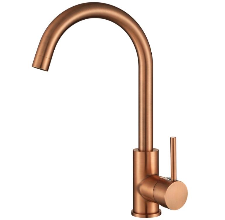 Ausmann Arvia grifo de cocina de cobre PVD Copper con caño giratorio 1208970639