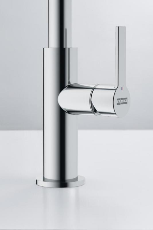 Franke Maris Slim J Grifo de Cocina Giratorio Salida Redonda Cromo 115.0728.384