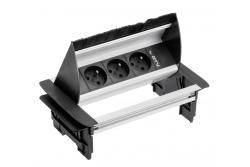 Enchufe de mesa de paso