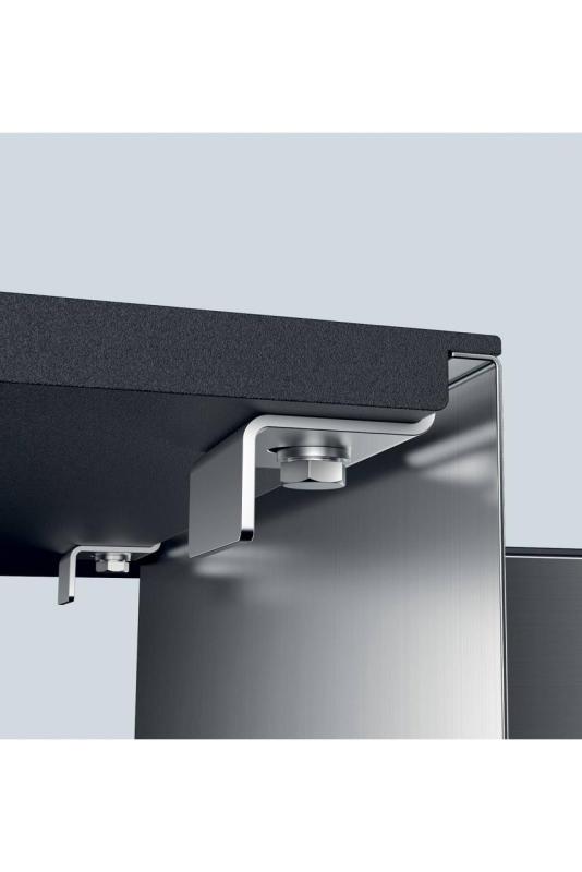 Foster Phantom Slimline Acero Inoxidable Fregadero 71x40cm Empotrado para encimeras de cerámica 1208971121