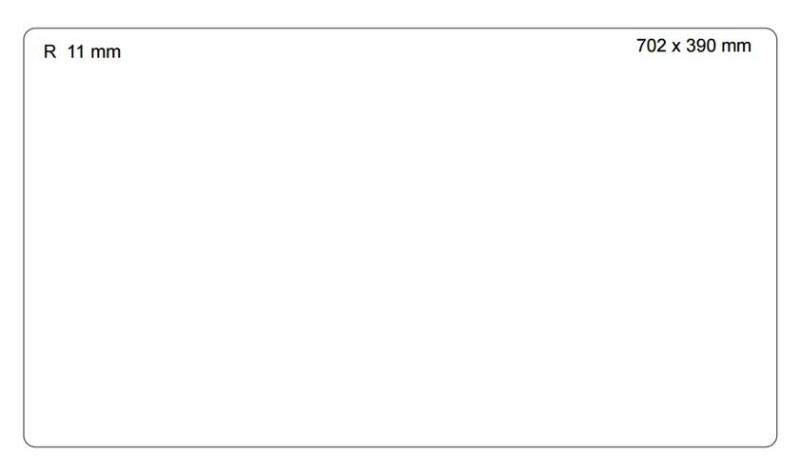 Quadri Newport II Doble Lavabo Empotrado de Granito Gris 702 x 390 mm con Tapón Dorado 1208971380