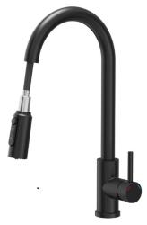 Grifo de cocina Quadri Viora Negro 3-vías con una conexión adicional para agua filtrada 1208971403