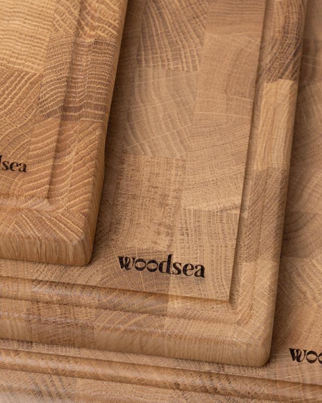Woodsea Woodstone Oak L - Tabla de cortar de madera de roble 50x35cm 1208971446