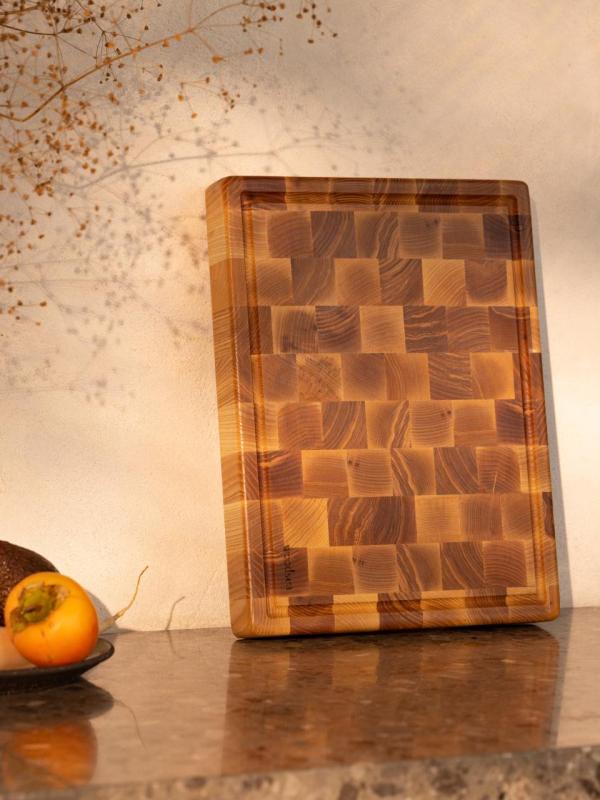 Woodsea Woodstone Ash L - Tabla de Cortar de Madera de Fresno 40x60cm 1208971528