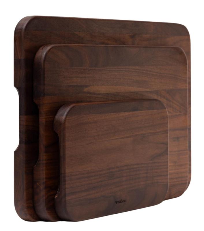 Woodsea Butcher S - Tabla de cortar de madera de nogal 30x20 cm 1208971530
