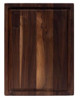 Woodsea Butcher Groove S - Tabla de cortar de madera de nogal con canal de jugo 45x30 cm 1208971534