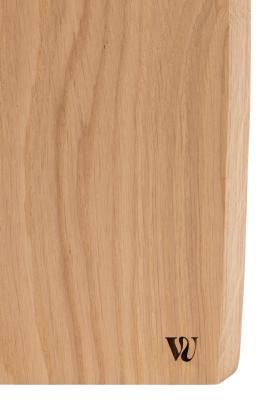 Woodsea Chop-Chop Oak L - Tabla de cortar de roble 40x24cm con asa de cuero 1208971541