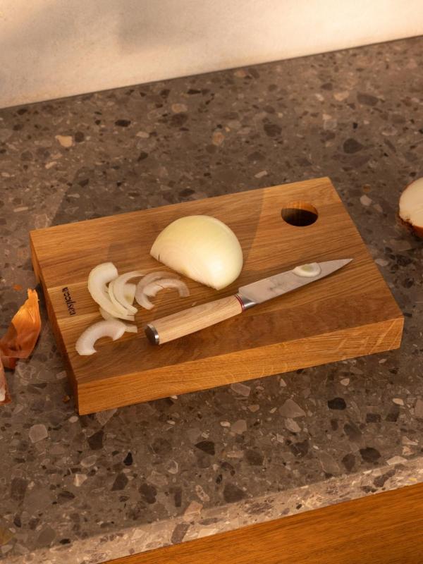 Woodsea Block Oak M - Bloque de cortar de roble 33x22cm 1208971543