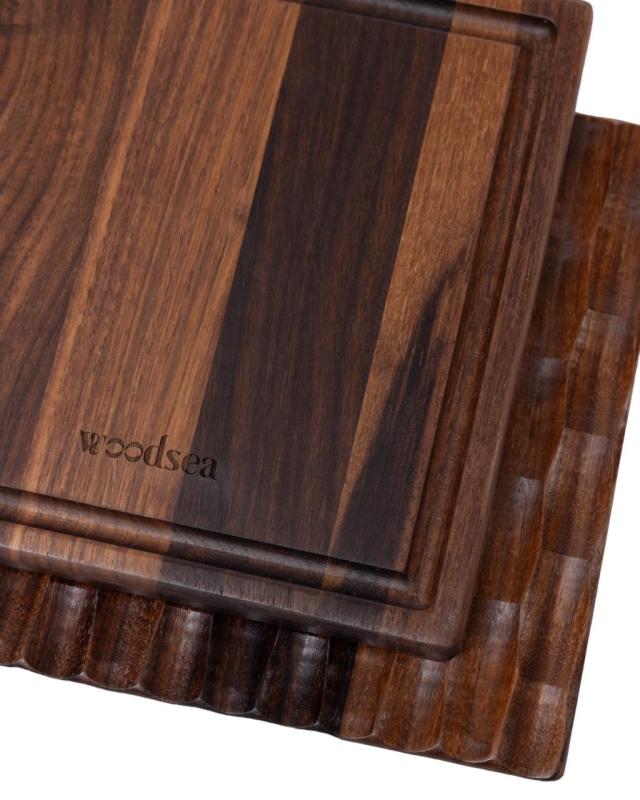 Dunas Woodsea Nogal M - Tabla de cortar de nogal Dunas 34x26 cm 1208971548