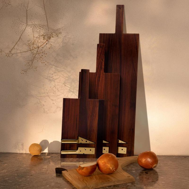 Queso Woodsea Nuez M - Tabla de Queso de Nogal 55x20cm 1208971559