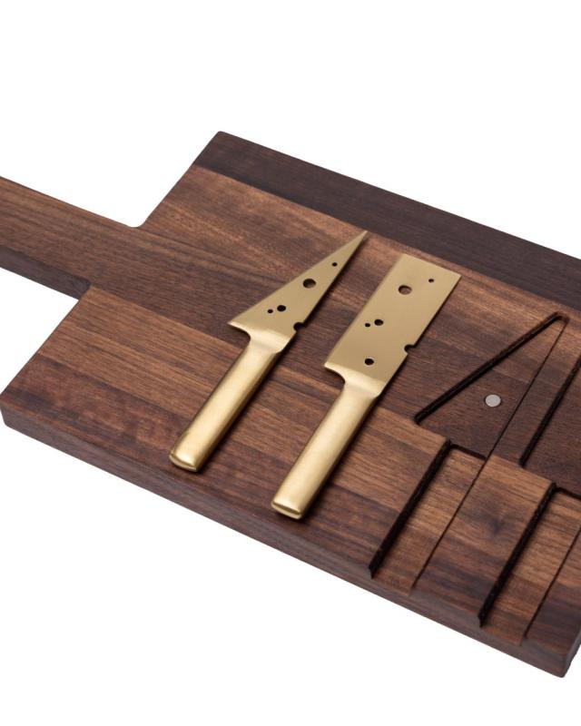 Queso Woodsea Nuez L - Tabla de Queso de Nogal 75x20cm 1208971560