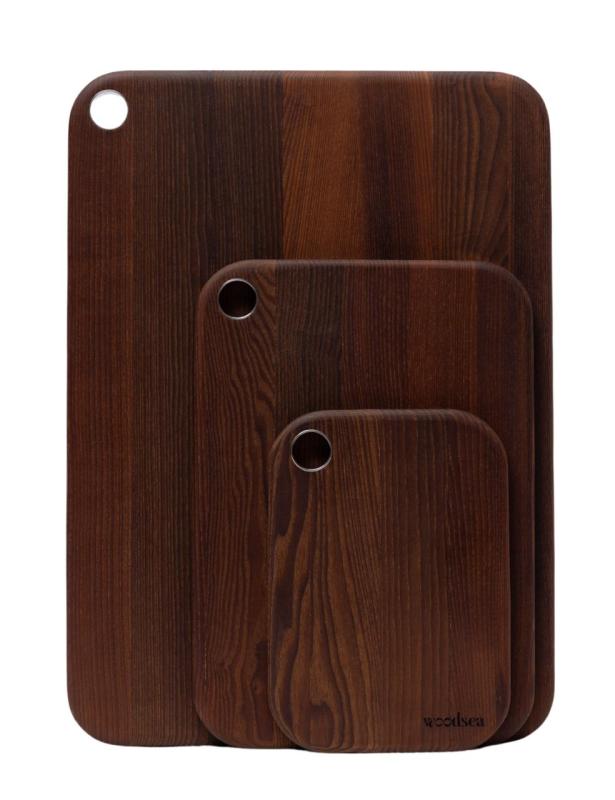 Woodsea Waterless S - Tabla de cortar de madera termo-resistente y resistente a la humedad 23x16 cm 1208971565