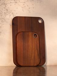 Woodsea Waterless M - Tabla de cortar de madera termo-resistente resistente a la humedad 33x23 cm 1208971566