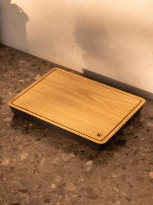 Woodsea Steak- Tabla de cortar y servir bistec de roble 270 × 195 mm 1208971568