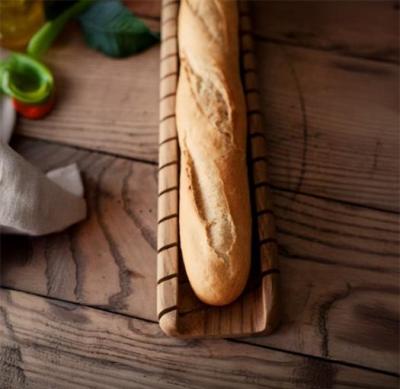 Woodsea Boardette - Tabla de cortar y servir baguette francesa de madera de fresno 640x100 mm 1208971570
