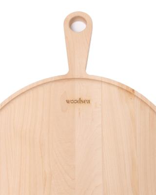 Woodsea Pine Natural - Tabla de Pizza de Madera de Arce 47x35 cm 1208971581