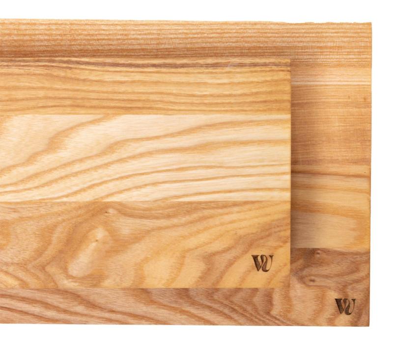 Woodsea Sushi S- Tabla de sushi de madera de fresno con patas de madera de nogal 30x12 cm 1208971584