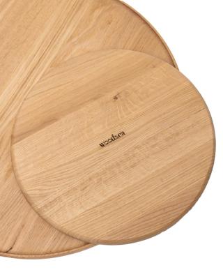 Woodsea Serving L - Bandeja de Servicio Redonda de Roble Ø45 cm 1208971588