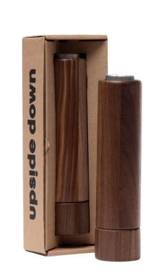 Woodsea Upside Down Walnut - Molinillo de sal de madera de nogal Ø5.4x22.5 cm 1208971593
