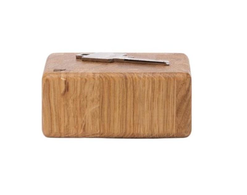 Woodsea End Grain Oak - Portallaves de Roble 9x9 cm 1208971600