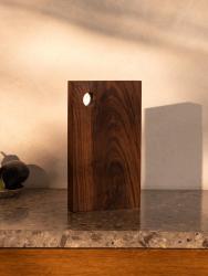 Woodsea Block Nogal M - Bloque de cortar de madera de nogal 33x22 cm 1208971606