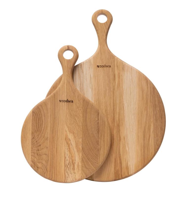 Woodsea Native S - Tabla de Pizza de Roble Redonda Ø25x2 cm 1208971611