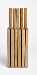 Woodsea Block Oak S - Bloque de cuchillos de roble 13x8 cm 1208971617